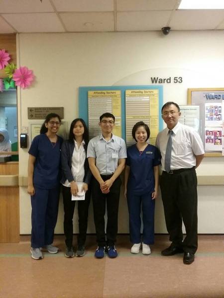 學生暑期至新加坡中央醫院見習